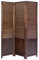 Homestyle4u 1358, Paravent Raumteiler Innen 3 teilig Holz Braun Trennwand Sichtschutz