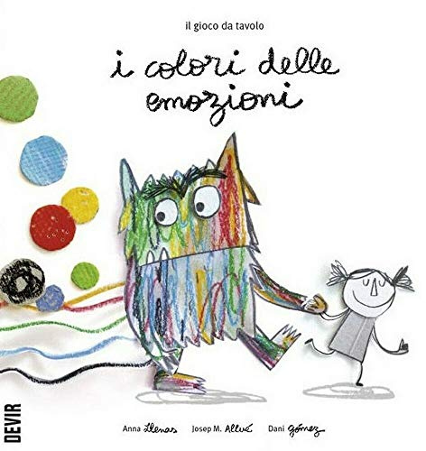 DEVIR I Colori delle Emozioni – Gioco da Tavolo Educativo per Bambini tratto dal libro di Anna Llenas, Sviluppo Emotivo, 2-5 Giocatori, 3+, Edizione in Italiano