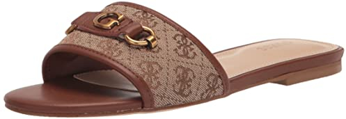GUESS Damen Hammi Sandale, Brown Multi 210, 40 EU