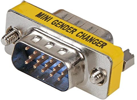 Gender Changer 15 P-P HD - Conectores subminiatura D (1 unidad)