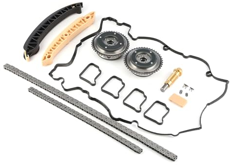 GEAREVER A2710500311 Steuerkettensatz Steuerkette Kettenspanner für Mercedes 1,8 M271 W203 W204 W211 C180 C200 E200 Kompressor M271