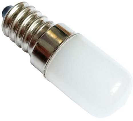 Lampadina E14 LED - Lampadina A Candelabro LED Da 1,5 W - Lampadina Per Frigorifero Lampadina A Candela LED Dimmerabile Equivalente A 25 W 6000 K Lampadina Decorativa In Vetro Smerigliato E14 Bianco M