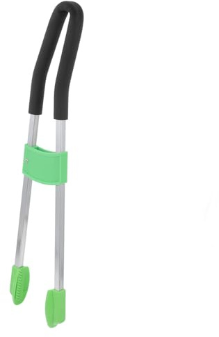 iplusmile Herramienta De Agarre De Basura Aluminio Para Limpieza Exterior Recogedor De Papel Usado Mango Ergonómico Antigoteo Herramienta Duradera Para Hogares y Espacios Públicos