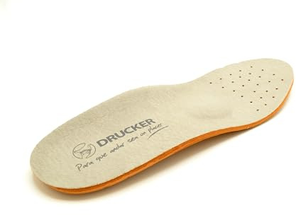 Plantillas anatómicas de piel para zapatos y deportivas | Soporte metatarso y arco plantar | Transpirables y cómodas | Hechas en España (44)