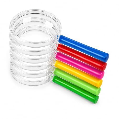5X Kids Magnifying Glasses for Children Science Class & Reading