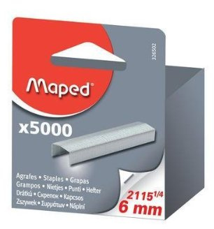Maped 323205 Agrafes 23/8, galvanisé, petit paquet