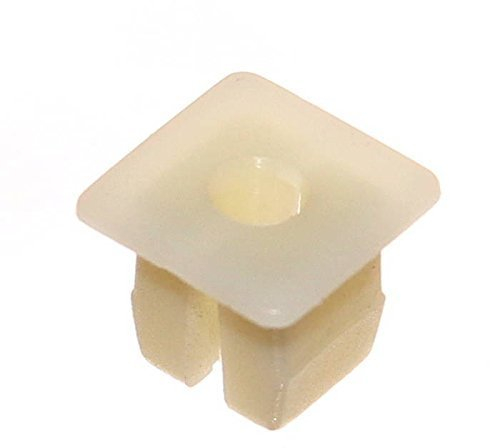 12x Karosseriedübel Spreizmutter Clipse Weiß Spreizdübel Dübel Verkleidung Mutter für Treibschrauben Neu Old-Harvest