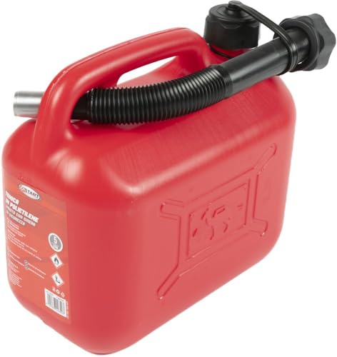 Start Tanica In Plastica Per Carburante 5L Con Bocchettone - Leggera E Omologata