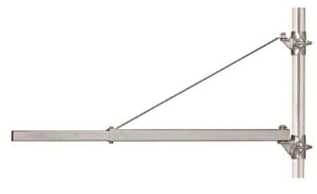Arm für elektrische Hebezeuge, ausziehbar, 125/200 kg.