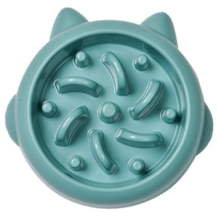 VILLFUL Gamelle Alimentation Lente pour Chien Grand Format Bol Anti-avalement et Antidérapant avec Capacité Design Simple et Sécurisé pour Repas Équilibré