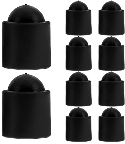 BIUDECO 10 Piezas Protector de para Taco de Billar Funda de Goma Resistente para Tacos de Pool Accesorios Antideslizantes para Protección y Mejor Agarre Profesionales y Snooker