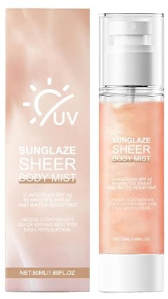 Girls Body Spray - 50ml Skin Care Brightening Moisturizing, Scented Mist Girls Body Spray | Women BodySpray Perfume Mist | For Ladies Womens Daily After Shower Routine Summer Beach Pool And Others