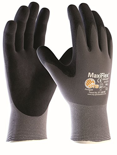 ATG 34-874 Lot de 5 paires de gants de montage MaxiFlex Ultimate 5 x gris/noir 7
