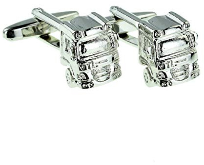 Lorry Front Cufflinks Trucker Driver Logistics Presented in a Cufflink Box