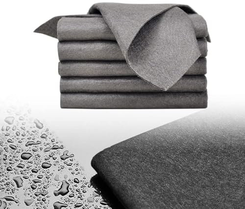 5 Pcs 20 * 30cm Thickened Magic Cleaning Cloth - Microfiber Magic Cleaning Rag, Microfiber Washing Wipes, Reusable Cloths for Household/Kitchen/Car and more