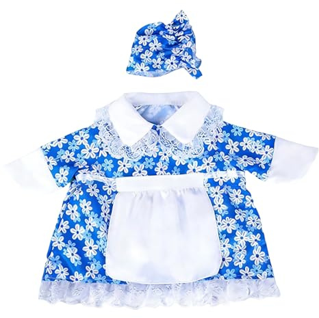 Decoración de Jardín con Ropa para Ganso | Decoración Primavera Pastoral Con Sombrero,Vestido para Ganso de Porche | Para Cumpleaños Boda Navidad Fiestas Vacaciones Patio Jardín Puerta Césped