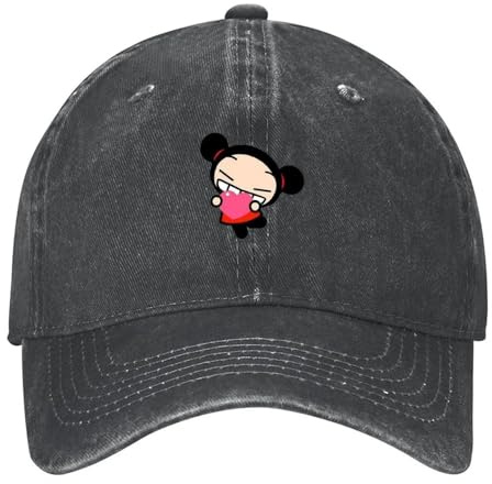 YUHUPMXAV Gorra de béisbol Pucca Gorra de béisbol de diseñador Casco Visor térmico Casco Sombreros de Sol para Mujeres Hombres