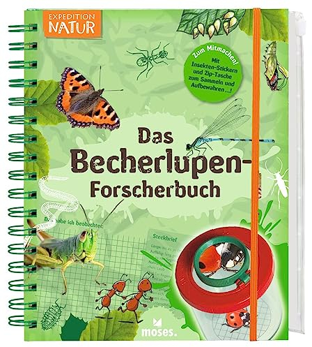 Expedition Natur. Das Becherlupen-Forscherbuch: Aktiv die Natur entdecken!