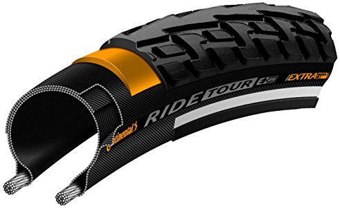 Continental Ride Tour Cross/Hybrid Bicycle Tire - Wire Bead (Black - 700 x 47C)