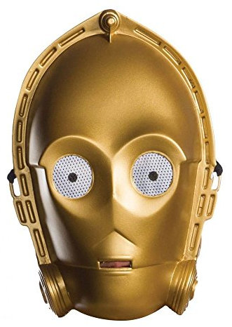 Rubies Costume Co Vintage-Maske für Erwachsene, C3PO