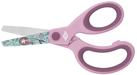 Wedo 7333009 Bastelschere Fantastic, Motiv Nixe, 13cm, Rosa