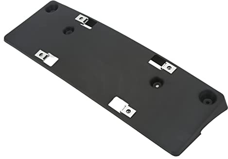 Portamatrículas de coche estrecho fijo A1668808600 rectangular negro para vehículo, Matricula Coche