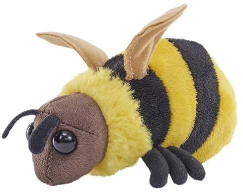 WILD REPUBLIC Pocketkins Abeille Peluche - 12 cm