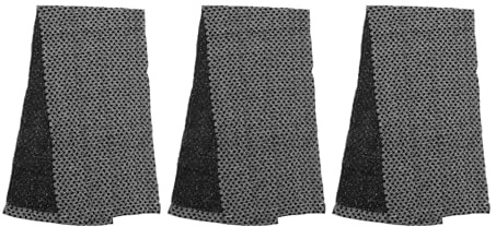STOBAZA 3 Stück Badetücher aus Polyester Lang und Doppelseitig Fördert die Durchblutung Komfortables Peeling Handtuch für Dusche und Bad