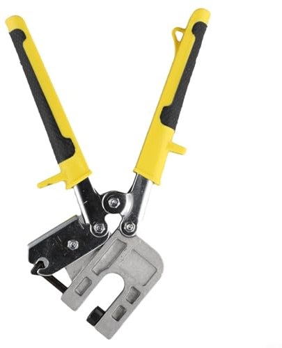 Zange aus Legierung, rechteckig, für Metallbolzen, rutschfeste Crimpzange, Trockenbau, Gadget mit Aluminiumgriff, Zoll-Crimpstanzer, 10 Stück