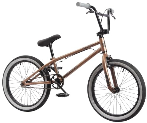 KHE Switch Vélo BMX 20 - 11,3 kg - BMX Freestyle Flatland pour Street & Park - Tube supérieur 19 - 2025 - Bronze