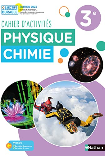 Cahier de Physique-Chimie 3e