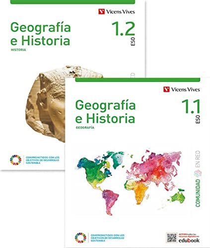 GEOGRAFIA E HISTORIA 1 (1.1-1.2)(COMUNIDAD EN RED) - 9788468283876