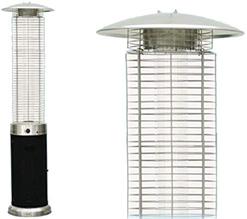 Stufa a piramide Termopatio Fungo gas Niklas Fuoco Vivo 13 Kw mq 25