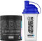 Applied Nutrition Bundle ABE Pre Workout 375g + 700ml Protein Shaker | All Black Everything Pre Workout Powder, Energy & Physical Performance with Creatine, Beta Alanine (Bubblegum Crush)
