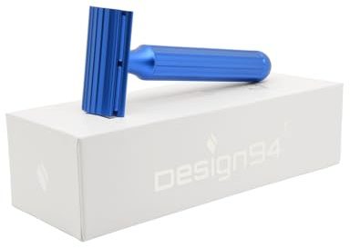 Design94 Aviation94 BlueOcean Rasierhobel aus Aluminium