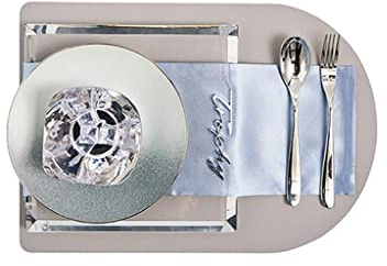 CLLBANT Juego de vajilla completa plata, 12 piezas, vajilla, platos, cubiertos, decoración de escritorio