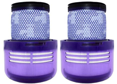 Gdraco for Dyson V10 Filter Replacement Suitable for Dyson Vacuum Cleaner V10 Slim/Digital Slim Fluffy /SV18 Cyclone Series 2 Packs
