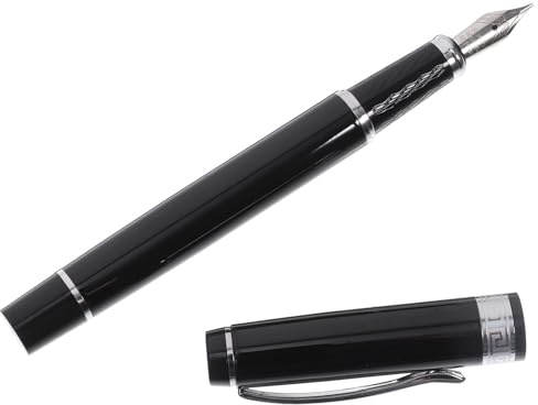 Cabilock Stylo Plume Calligraphie pour Étudiants Plume Lisse avec Recharge pour Écriture Fluide et Apprentissage