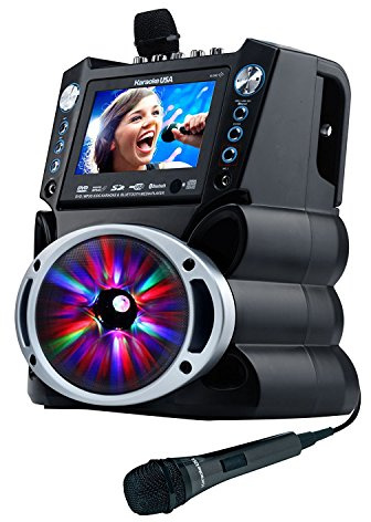 Karaoke GF843 Karaoke-System mit 2 Mikrofone