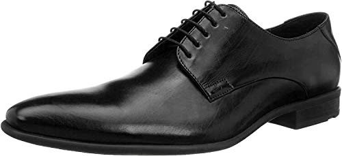 LLOYD Herrsko NIK, klassisk affärssko av läder med gummisula, Svart svart 0, 40 EU