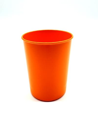 Kimmel 21-000-1206-1 - Vaso (180 ml, plástico), color naranja