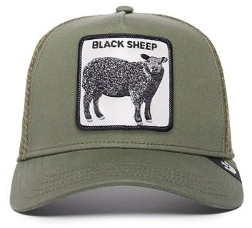 Goorin Bros. Trucker Hat Herren - Mesh Baseball Snapback Cap - The Farm, Olive (das Schwarze Schaf), Einheitsgre