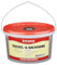 SYCOFIX Sockel- & Dachfarbe dunkelbraun 5 Liter, Rissfüllende Betonfarbe, Dachfarbe, Fassadenfarbe, Premium, matt, Sockel-Anstrich, Wetter & UV Beständige Farbe, geeignet für Putz, Mauerwerk und Beton