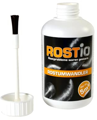 Rostio Rostumwandler & Grundierung | Rostkonverter mit Pinsel 250 ml