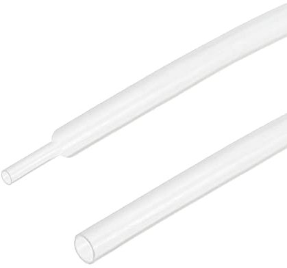 Rebower Termoretráctil Tubo 2:1 Cable Manguito Tubo Envoltura, [para Eléctrico Aislamiento Protección] - 2mm Diámetro/1m/Transparente