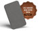MastaPlasta Instant Self-Adhesive Premium Suede and Velvet Repair Patch - Grey 10cm x 6cm (4in x 2.4in). Upholstery-Quality Patches for Sofas, Car Interiors, Bags, Jackets & More