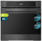 Cecotec Horno Integrable Pirolítico 60cm Bolero Hexa P506000 Matt A+. 3400W, 81L de Capacidad, 11 Funciones con Airfryer Master, Pizza Master, 3D Cooking, Steam Base X2, Pirólisis