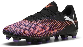 Puma, Men's, Future 8 Play Firm, Artificial Ground Soccer Cleats, Puma Black-Cool Light Gray-Fluo Green, 8