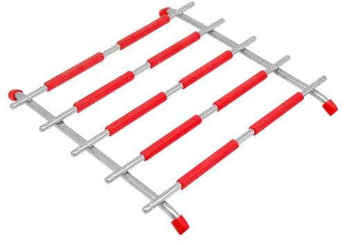 Salvamanteles de cocina resistente al calor antideslizante, protector de encimera, soporte de acero inoxidable para sartenes y platos calientes