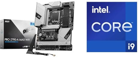 MSI PRO Z790-A MAX WIFI Motherboard + Intel® Core™ i9-14900KF Desktop Processor 24 cores